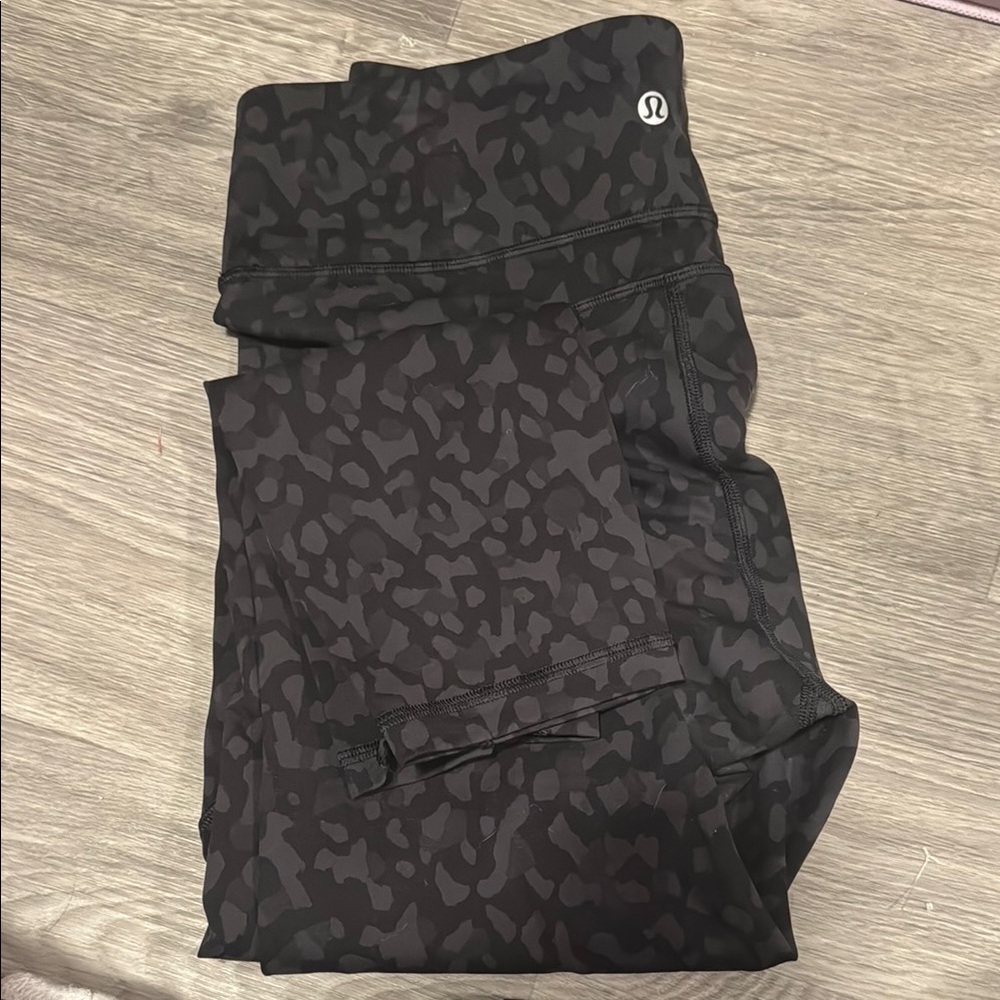 Lululemon Camo Deep Coal Multi